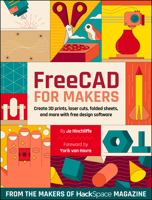 Cover of FreeCAD for Makers