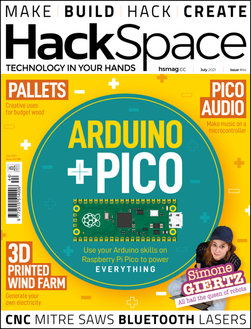 HackSpace magazine issue 44 cover