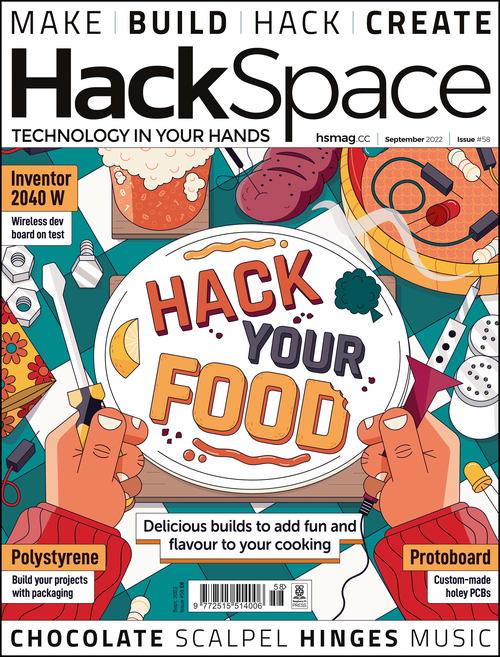 HackSpace magazine issue 58 cover